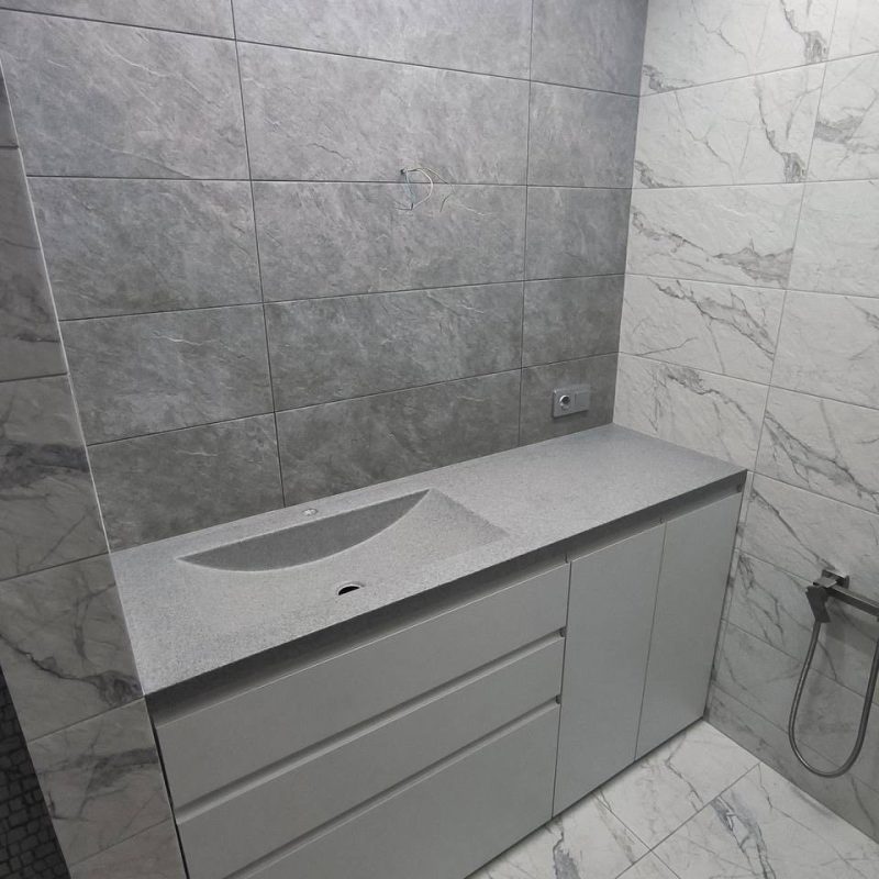 Навесная тумба в ванную комнату Вариант №2